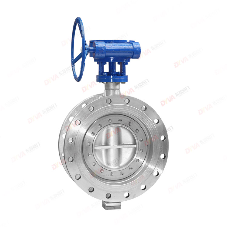 不锈钢蜗轮法兰蝶阀