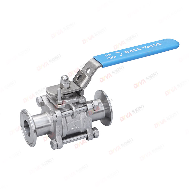 三片式快装球阀