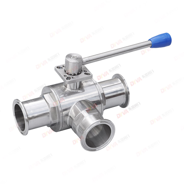 三通快装球阀