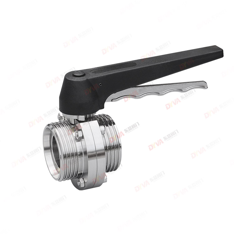 鸭嘴式外螺纹蝶阀