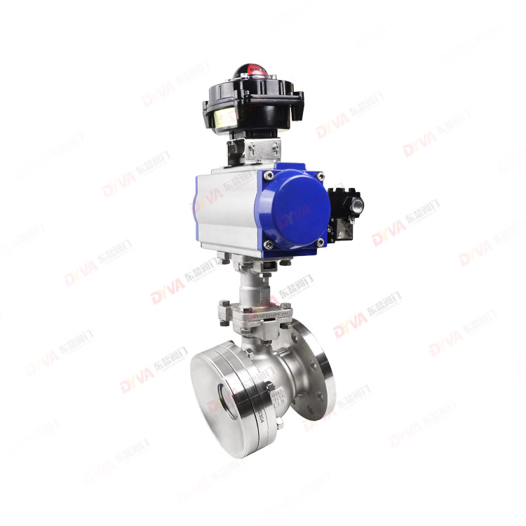 Pneumatic tank bottom valve