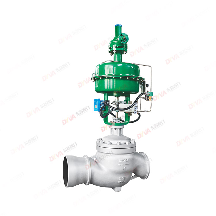 Single-seat pneumatic control valve 