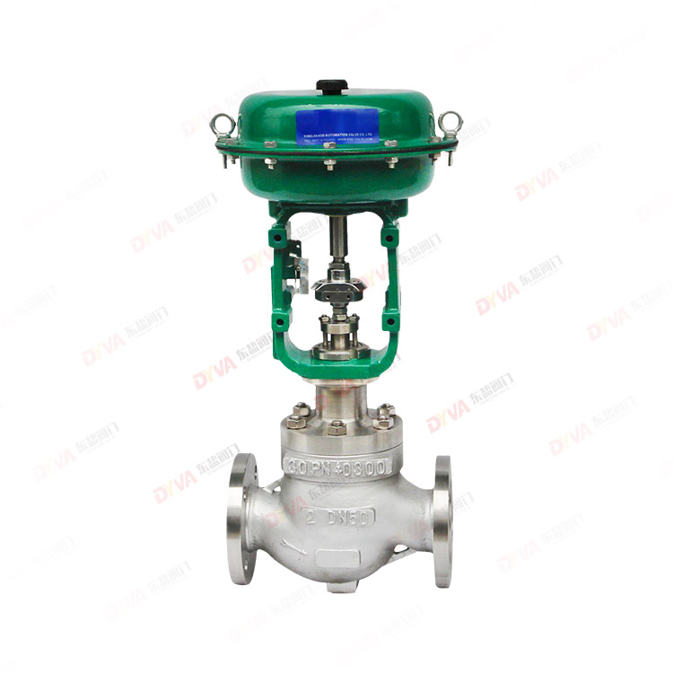 Stainless steel pneumatic control valve