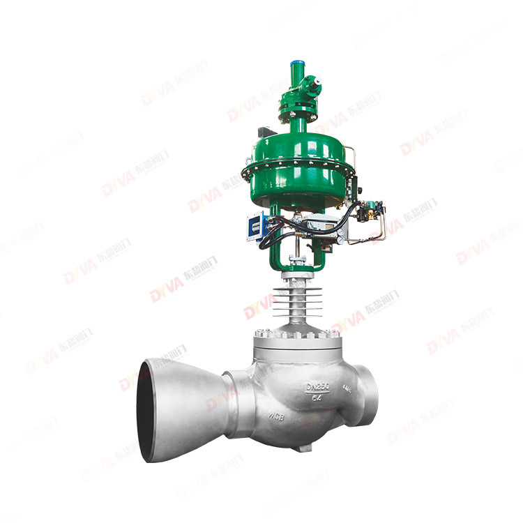Single-seat pneumatic control valve 