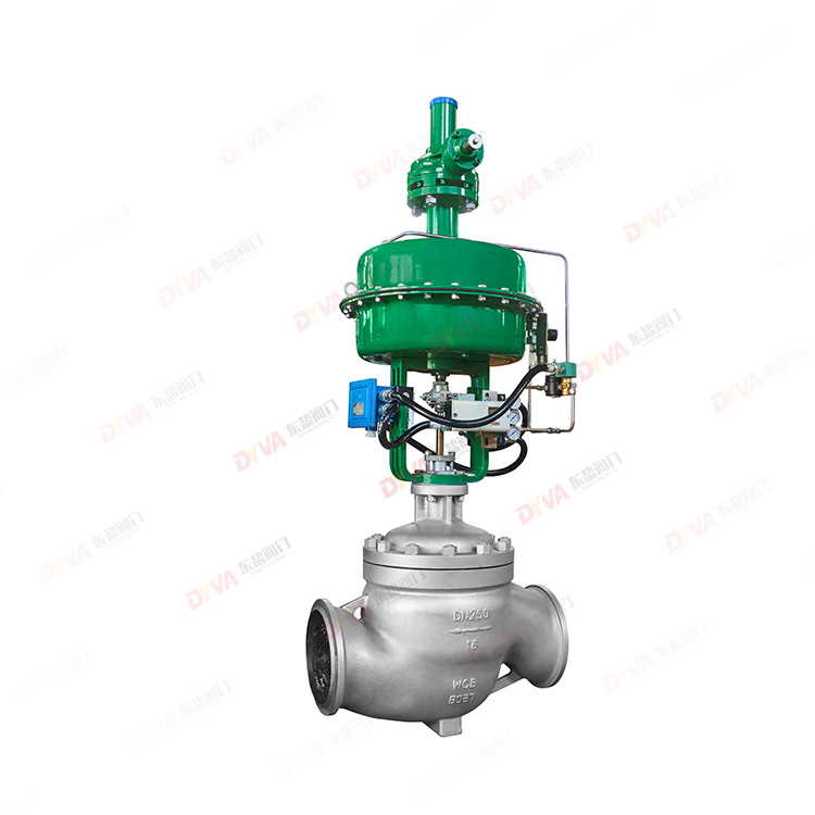Single-seat pneumatic control valve 
