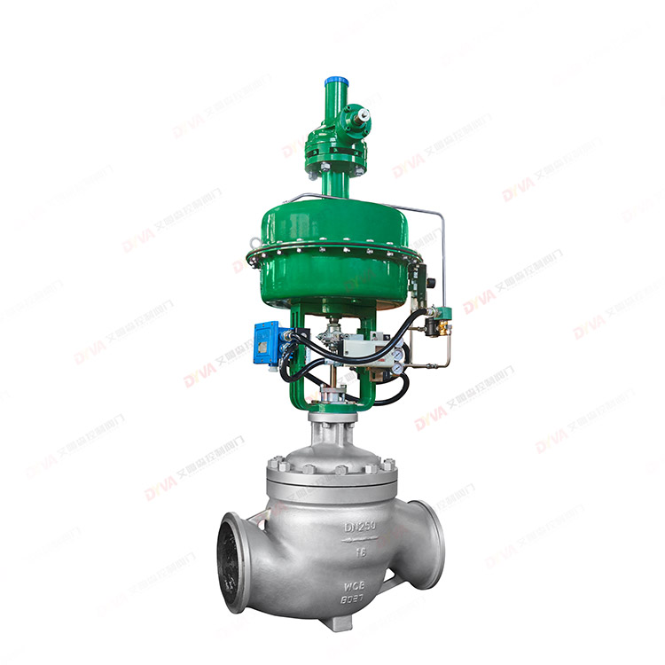Single-seat pneumatic control valve 