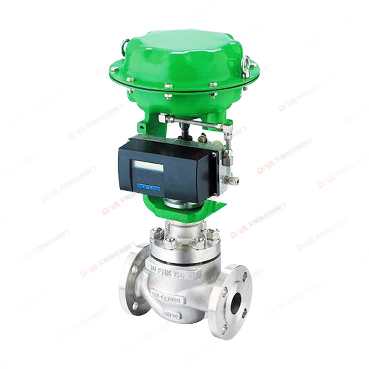 Single-seat pneumatic control valve 