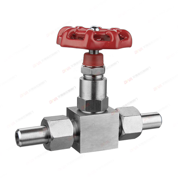 Needle type instrument valve