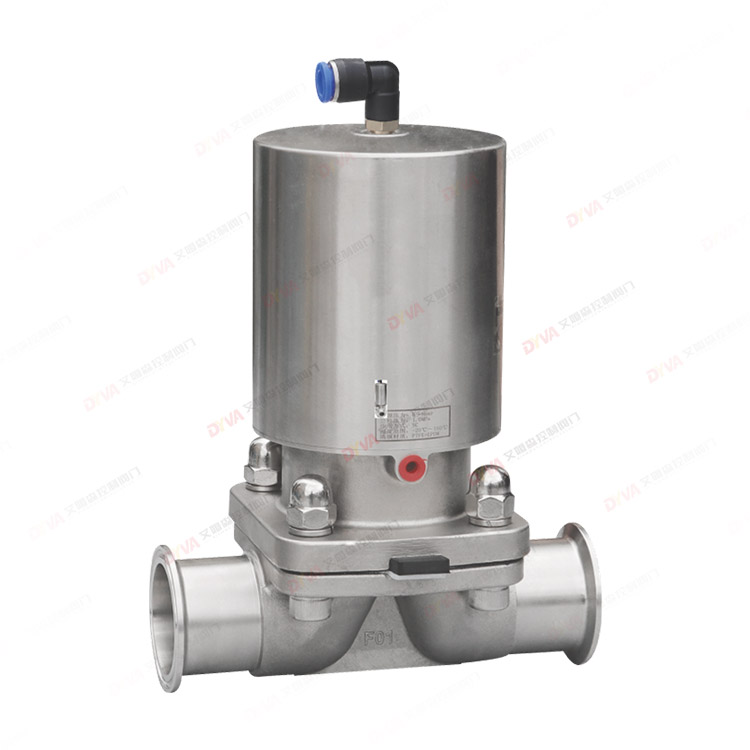 Pneumatic diaphragm valve