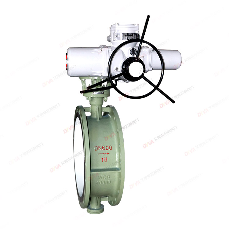 Electric flange butterfly valve