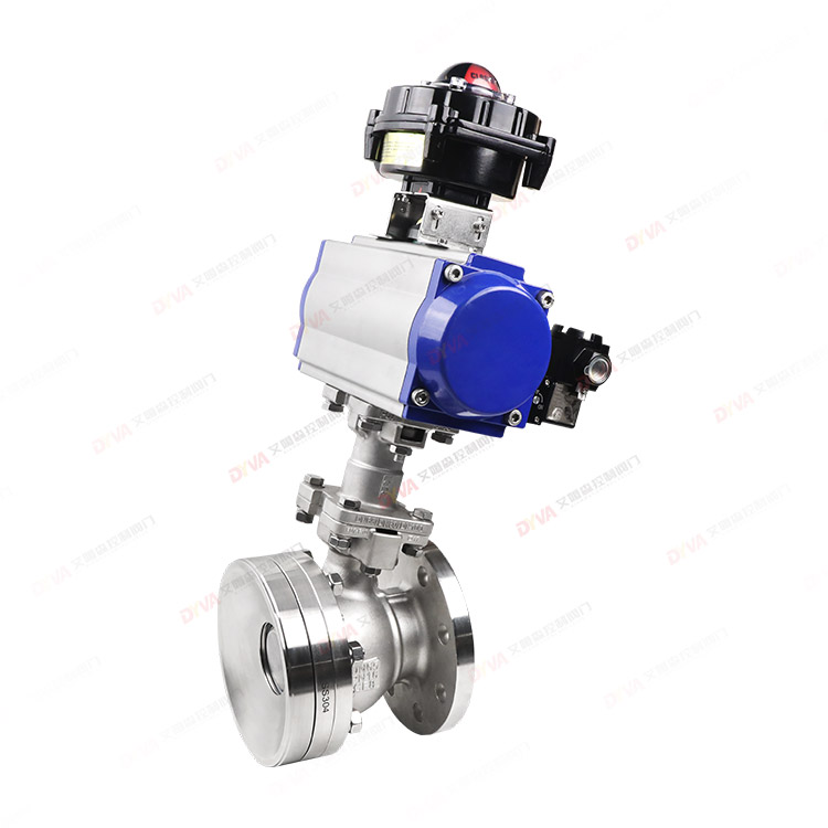 Pneumatic tank bottom valve