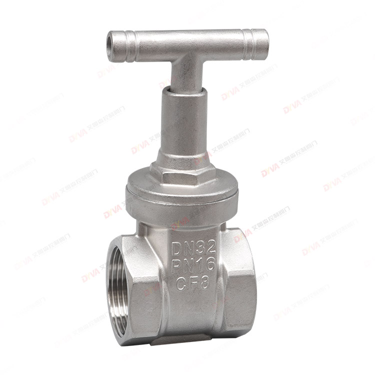 Anti-theft gate valve