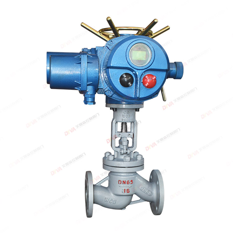 Steel electric globe valve