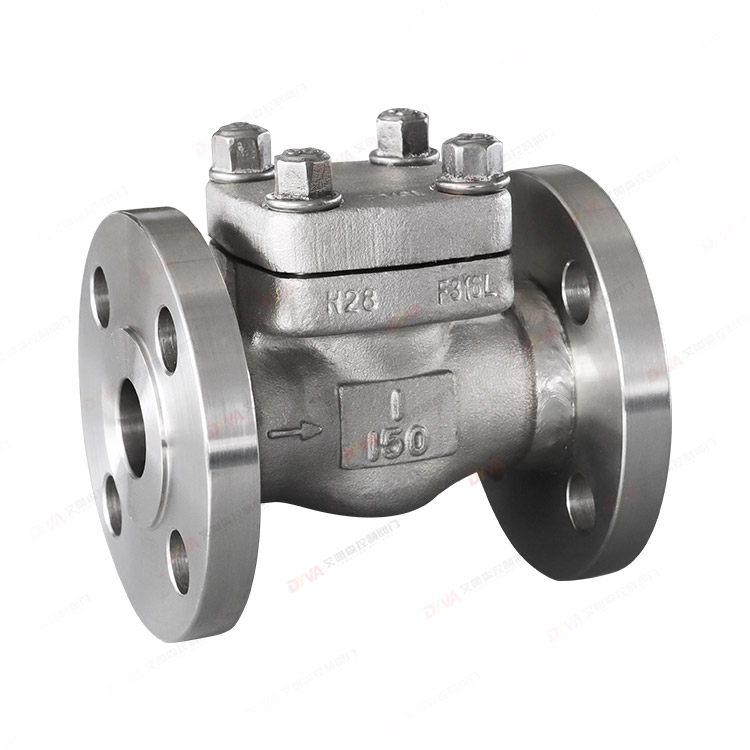 Forged steel flange check valve