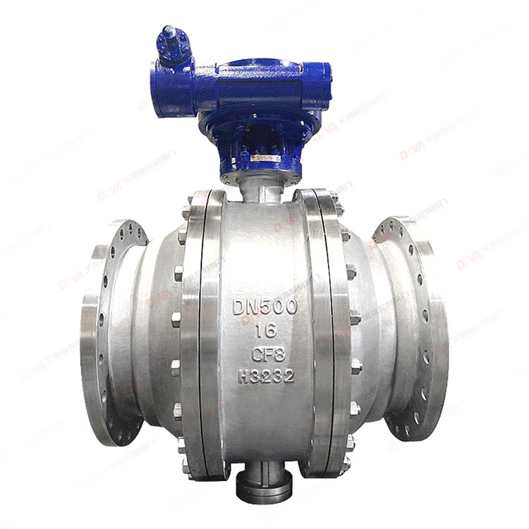 Fixed flange ball valve