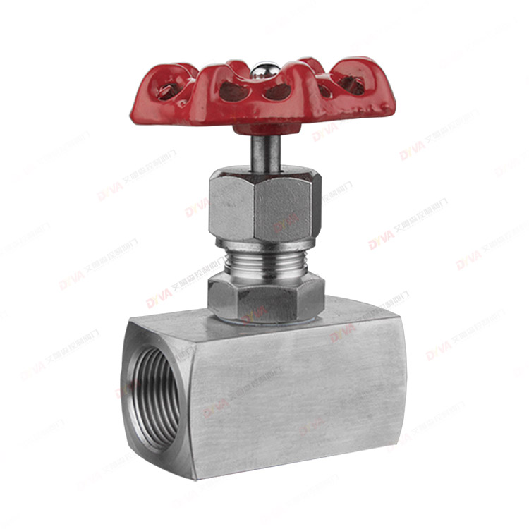 Needle type instrument valve