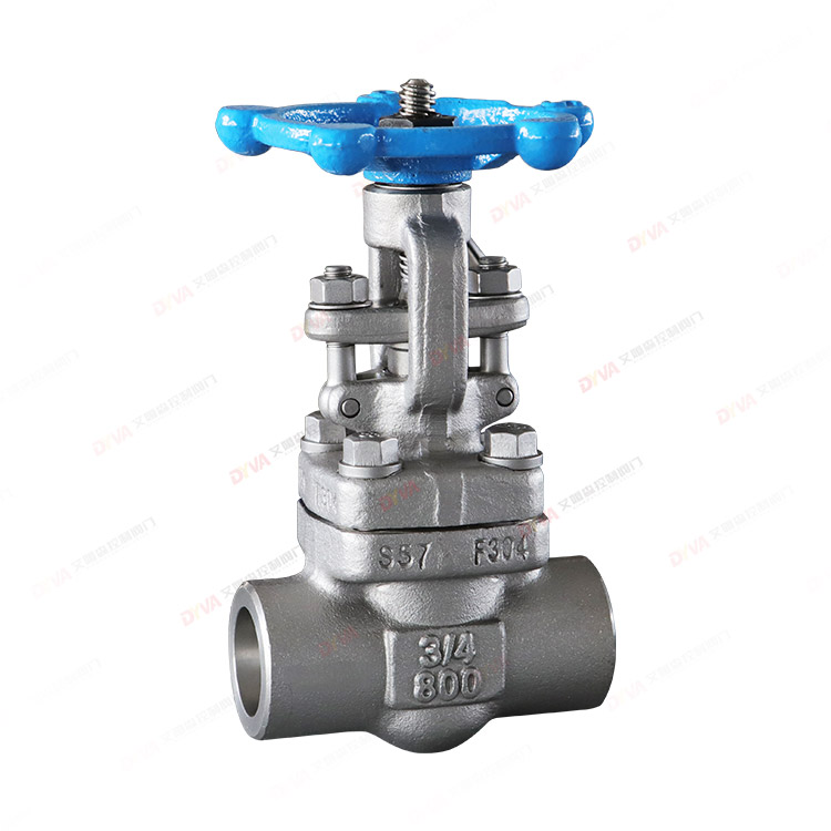 Forged steel butt welded gate valve