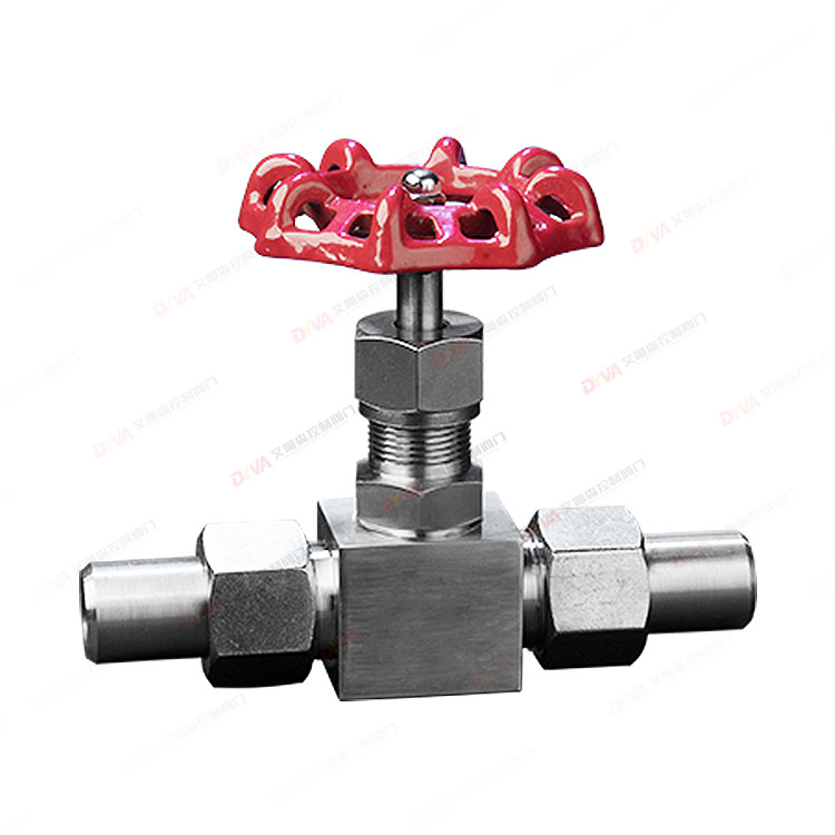 Needle type instrument valve