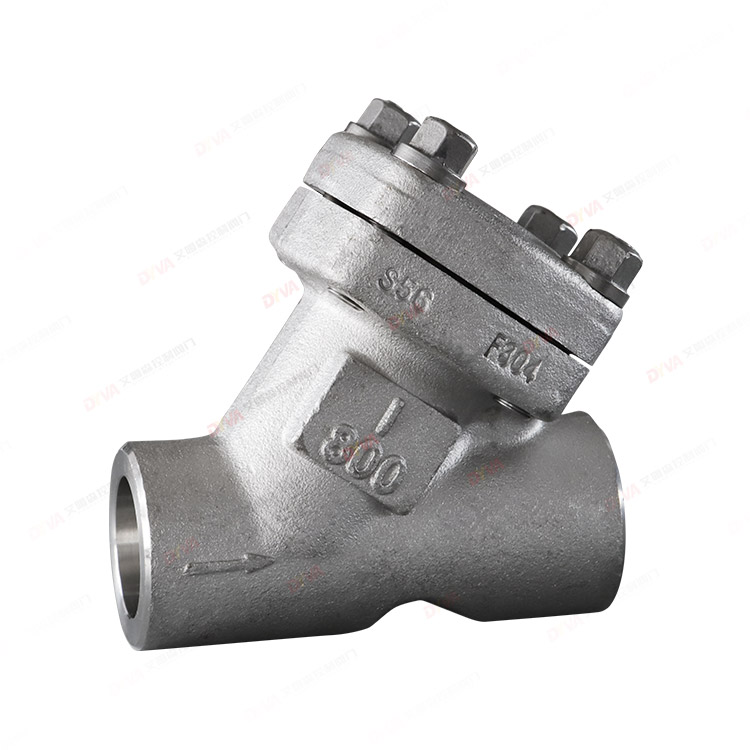 Forged steel butt-welded Y-type filter