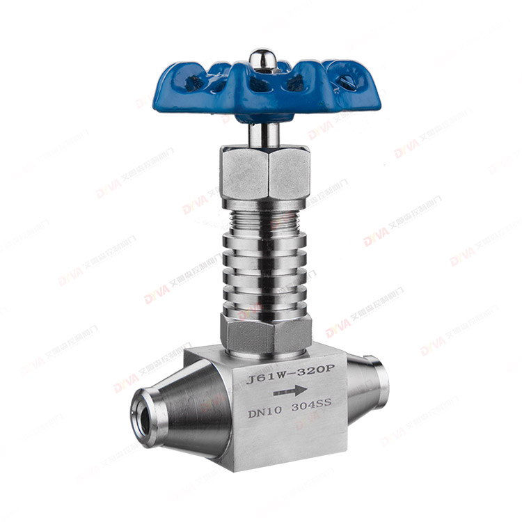 Needle type instrument valve