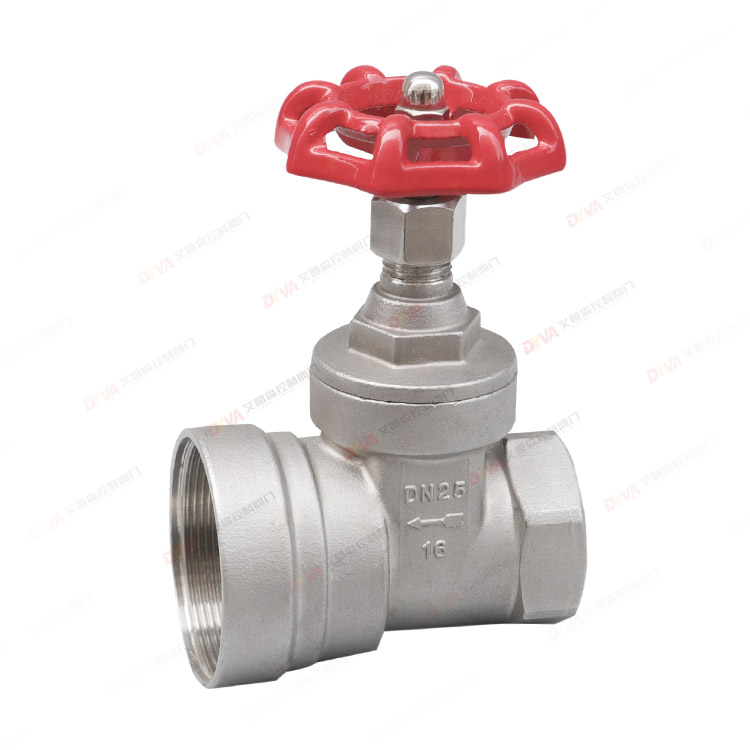 Reducer threaded gate valve