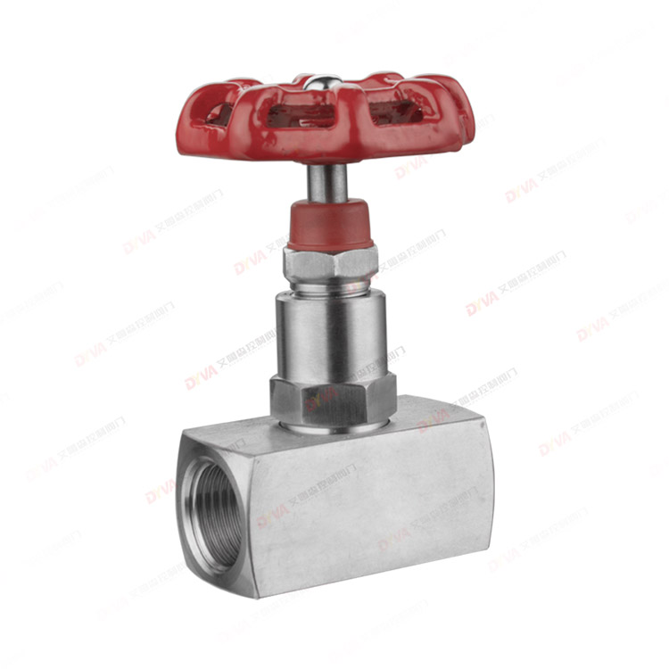 Needle type instrument valve