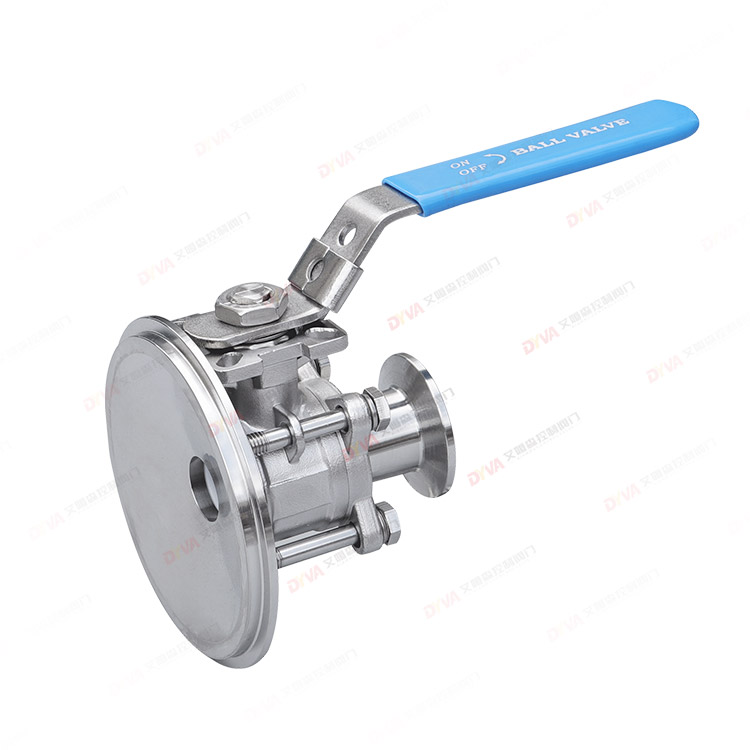 Discharge ball valve