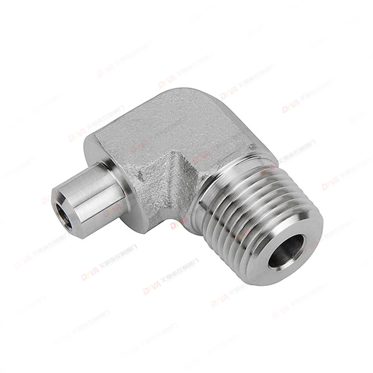 Butt welding to external thread bending through