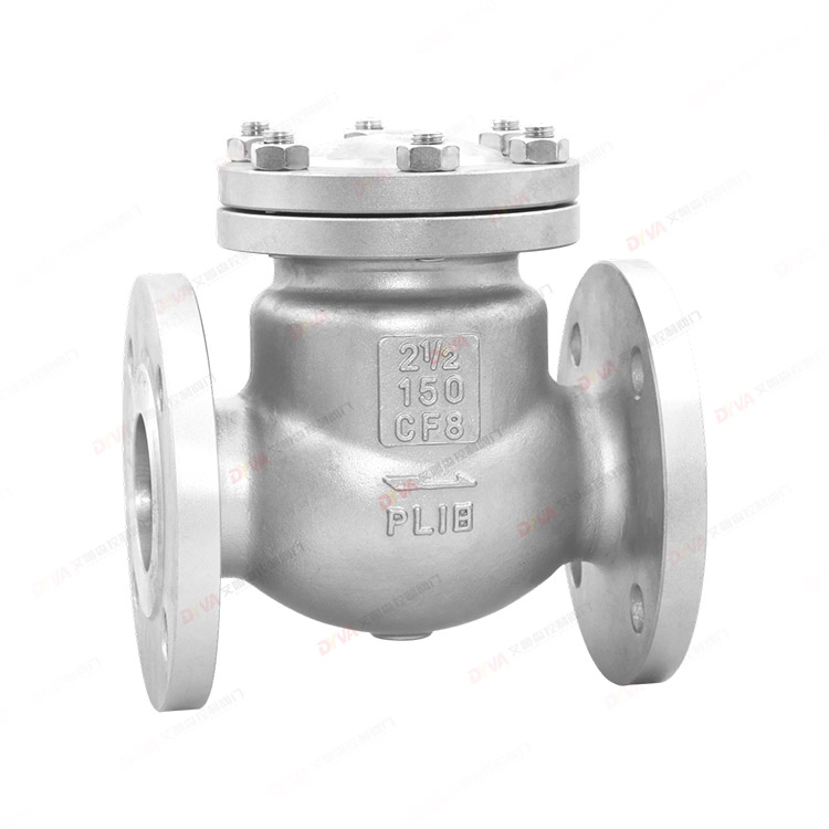 American standard flanged check valve