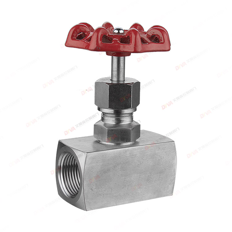 Needle type instrument valve