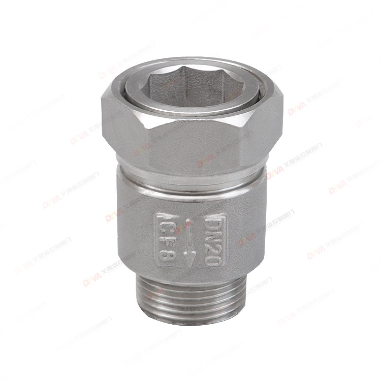 Valve before the meter