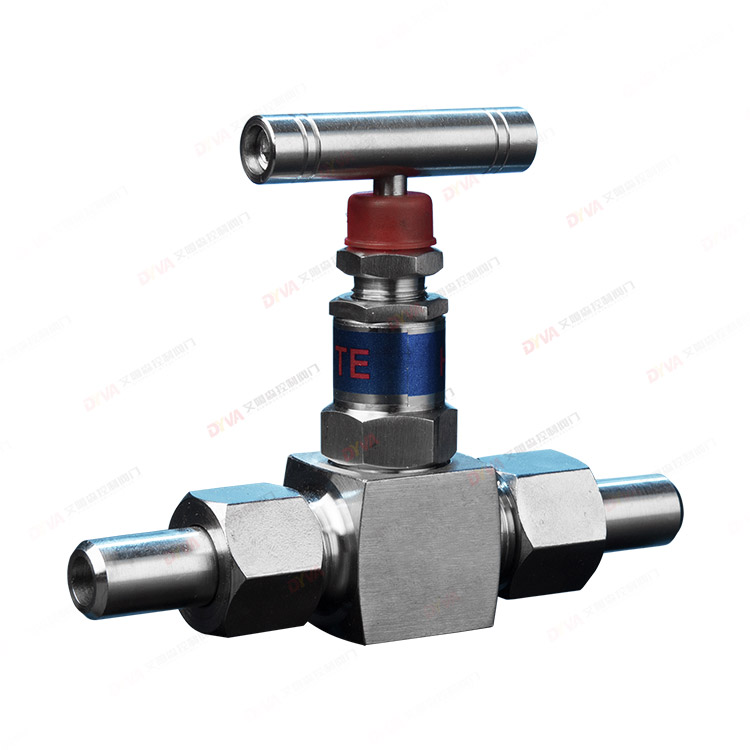 Needle type instrument valve