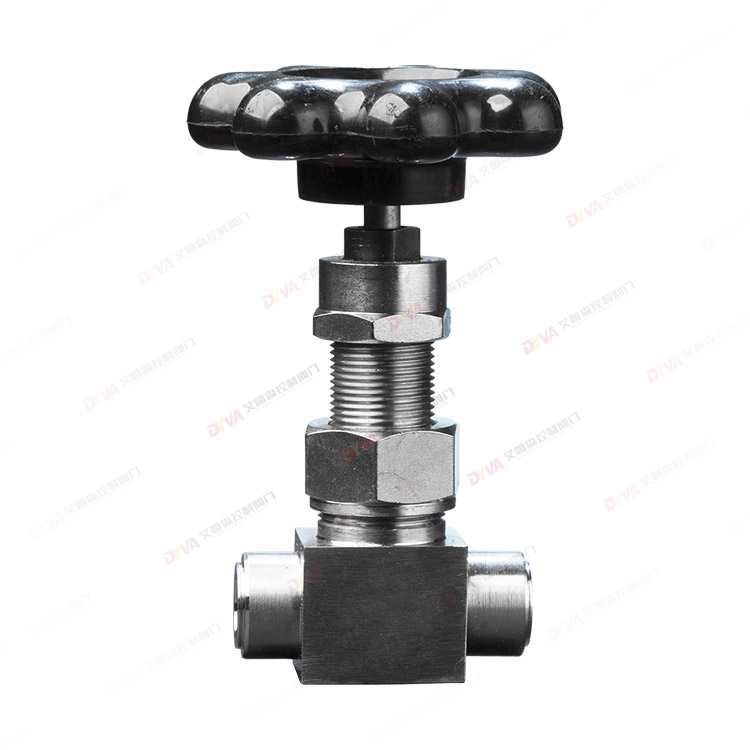 Needle type instrument valve