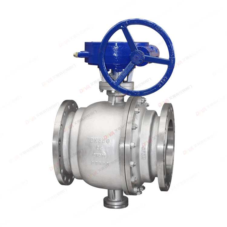 Fixed flange ball valve