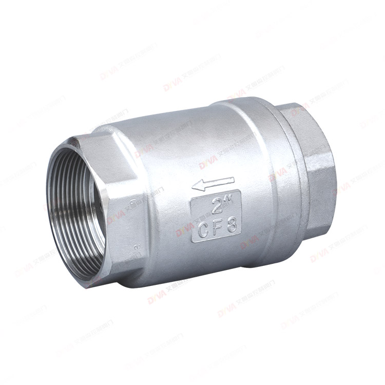 Threaded check valve