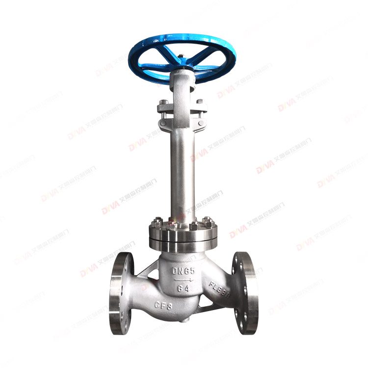 Low-temperature stop valve