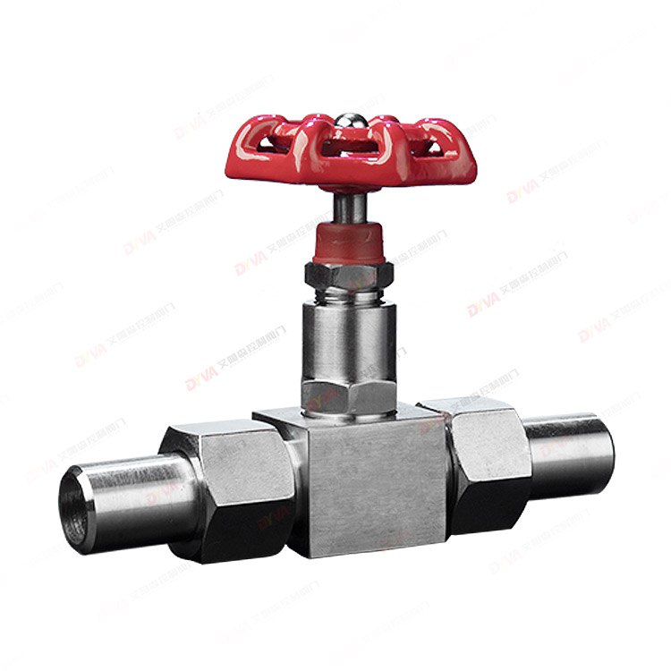 Needle type instrument valve