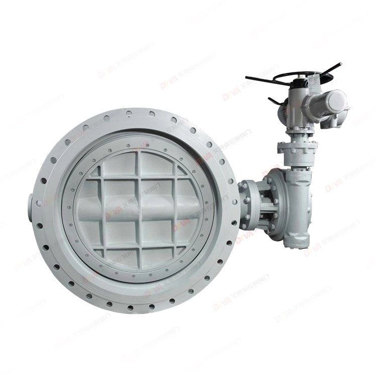 Electric flange butterfly valve