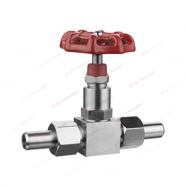 Needle type instrument valve