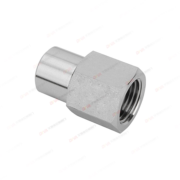 Welding to internal thread