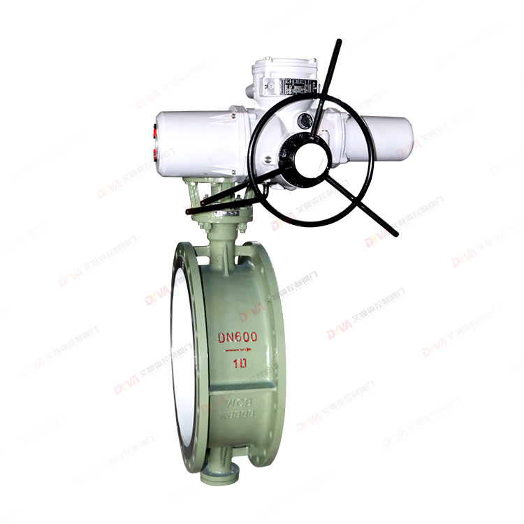 Electric flange butterfly valve