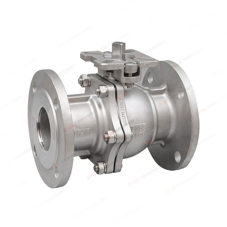 GB High platform flange ball valve