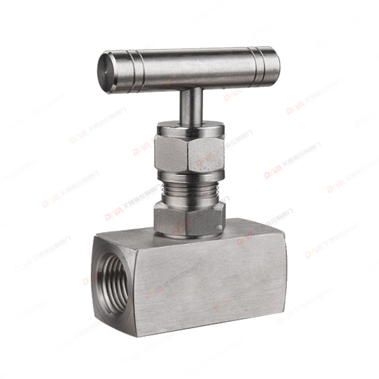 Needle type instrument valve