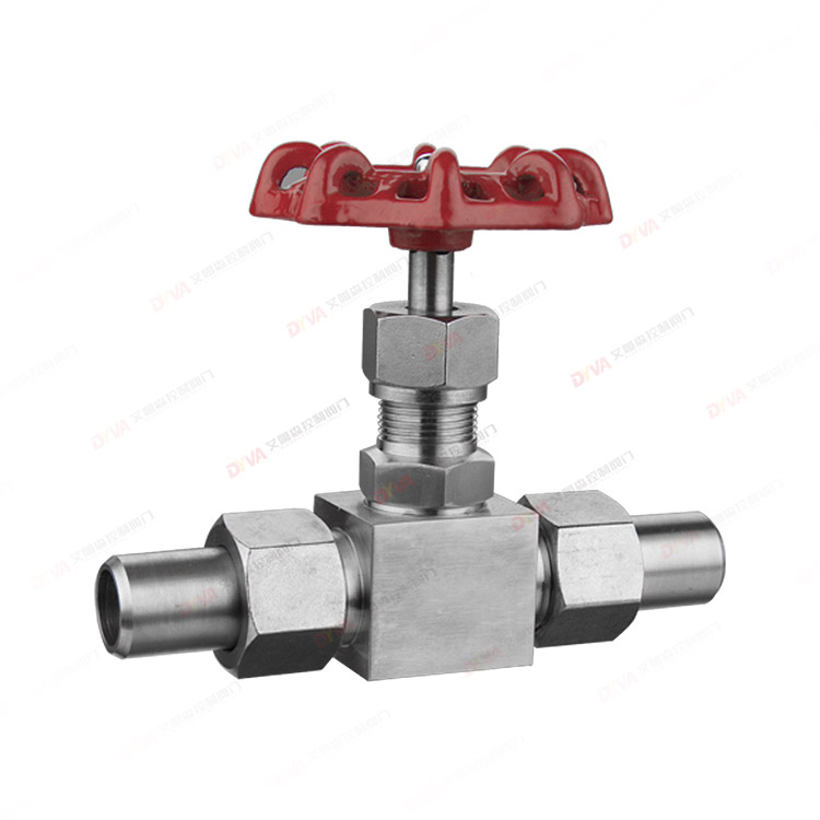 Needle type instrument valve