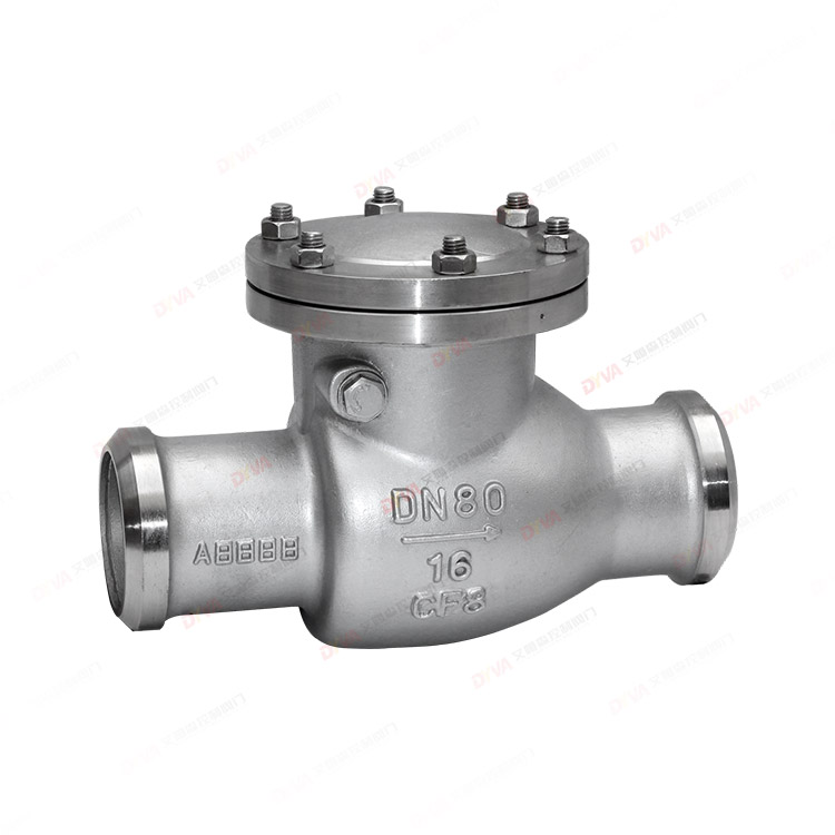 Welding swing check valves