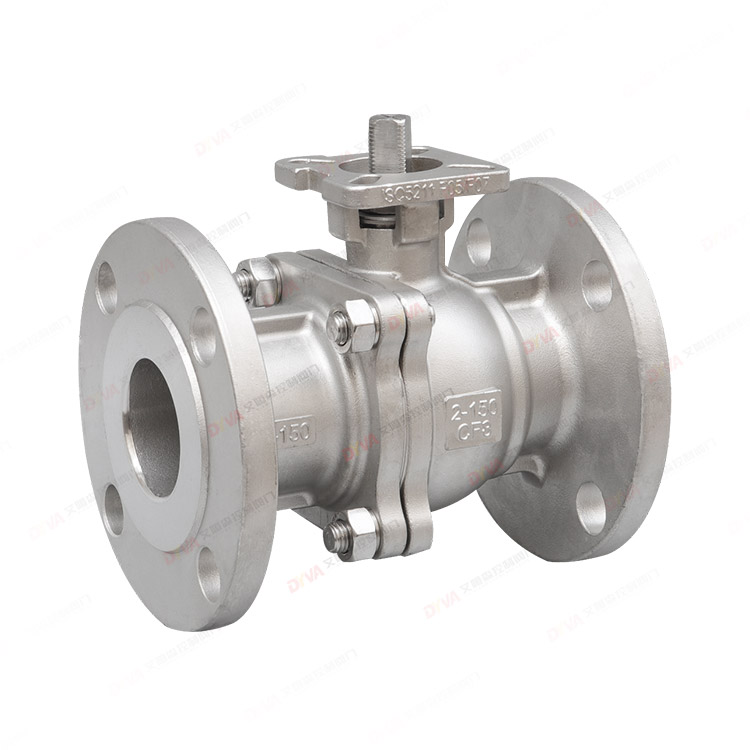 American standard high platform flange ball valve